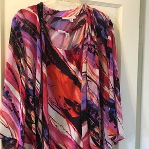 Tank top/kimono set.